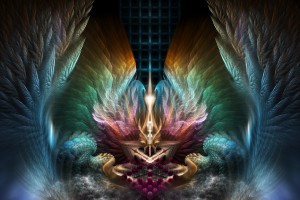 Wings Of Artillian Fractal Composition